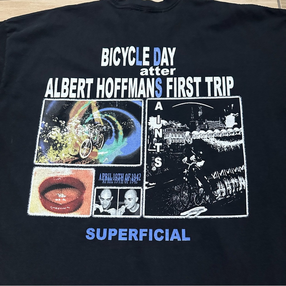 Superficial Grand Opening LSD Graphic Shirt Streetwear Flagship LA Baggy XL - Picture 9 of 9